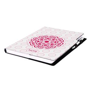 Notizbuch DESIGN A4 liniert - Mandala Rot