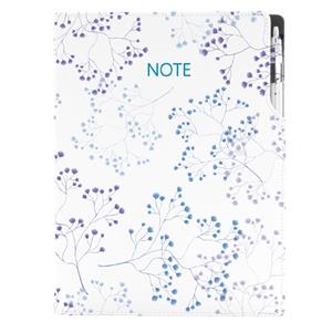 Notizbuch DESIGN A4 liniert - Wildblumen