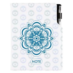 Notizbuch DESIGN A5 kariert - Mandala Blau