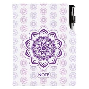 Notizbuch DESIGN A5 kariert - Mandala Lila