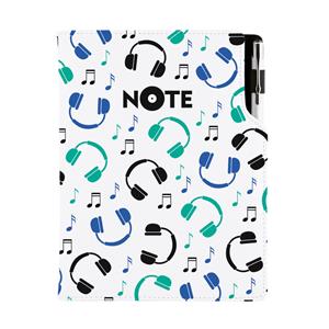 Notizbuch DESIGN A5 kariert - Music