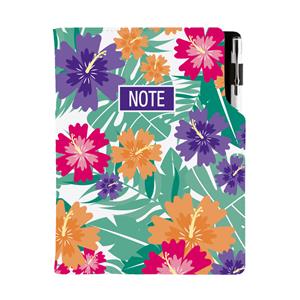 Notizbuch DESIGN A5 kariert - Tropic