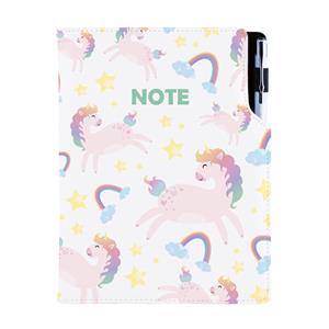 Notizbuch DESIGN A5 nicht liniert - Unicorn