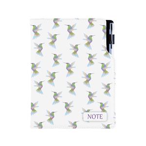 Notizbuch DESIGN B5 liniert - Kolibri