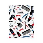 Notizbuch FRISEUR Barber - DESIGN A5 kariert