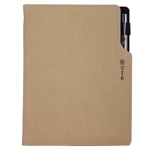 Notizbuch GEP A5 kariert - Beige