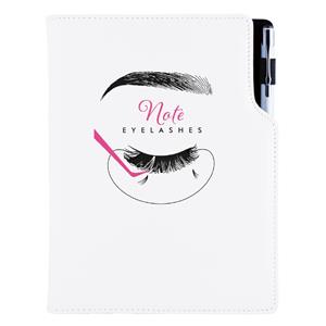 Notizbuch KOSMETIK Eyelashes - DESIGN A5 nicht liniert