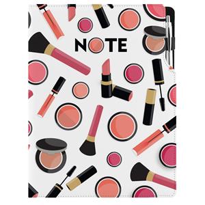 Notizbuch KOSMETIK Make up - DESIGN A4 kariert