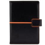 Notizbuch MAGNETIC A5 lienert - schwarz/orange