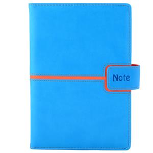 Notizbuch MAGNETIC A5 nicht lienert - blau/orange