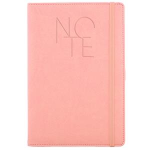 Notizbuch POLY A5 kariert - Hell-Pink