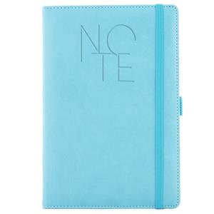 Notizbuch POLY A5 kariert - Hellblau