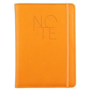 Notizbuch POLY A5 kariert – Orange