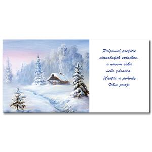 PF - Card with wishes - Cottage