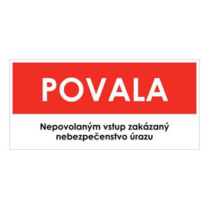 Povala,plast 1mm,190x90mm