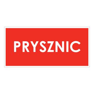 PRYSZNIC, płyta PVC 1 mm 190x90 mm