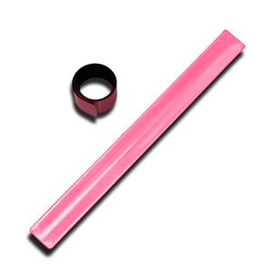 Reflective bracelet pink 300 x 29 mm