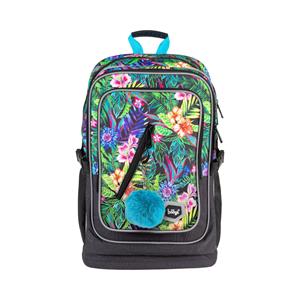 School Backpack Cubic Tropical