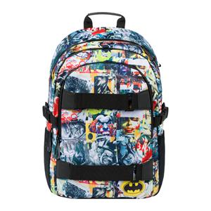 School Backpack Skate Batman Comics