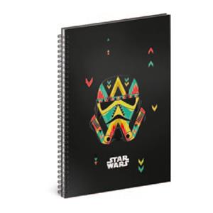 School book A5 Star Wars - Black lined