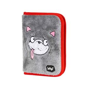 School pencil case classic double-flap Doggie