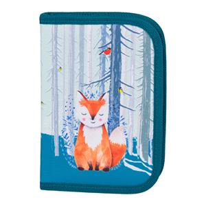 School Pencil Case Classic Double-Flap Foxie