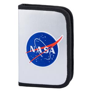 School pencil case classic double-flap NASA