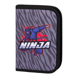 School Pencil Case Classic Double-Flap Ninja