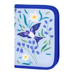 School Pencil Case Classic Double-Flap Swallows