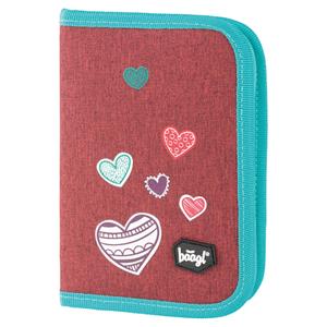 School Pencil Case Classic Hearts