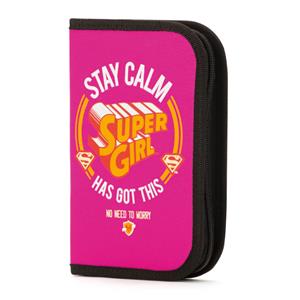 School Pencil Case Classic Supergirl Stay Calm