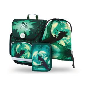 SET 3 Ergo Dragon - school bag, pencilcase, gymsack