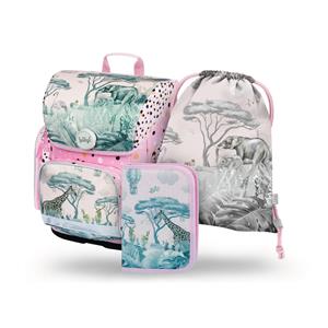 SET 3 Ergo Safari - school bag, pencilcase, gymsack