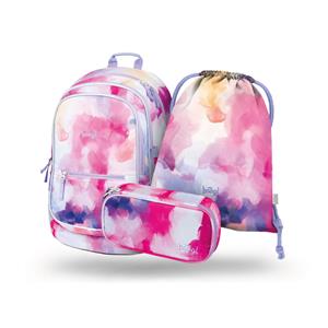 SET 3 Skate Painting - backpack, pencilcase, gymsack