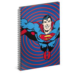 Spiral block Superman – Circles, lined , A5