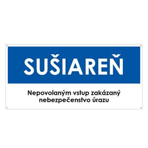 Sušiareň, modrá, plast 2mm s dierkami-190x90mm