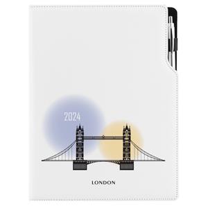 Tagebuch DESIGN täglich A4 2024 CZ - London