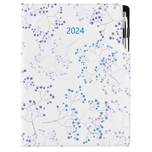 Tagebuch DESIGN wöchentlich A4 2024 CZ - Wildblumen