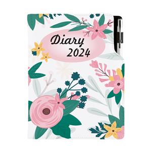 Tagebuch DESIGN wöchentlich B5 2024 CZ - Blumen