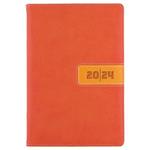 Tagebuch RIGA täglich A5 2024 Tschechisch - Orange