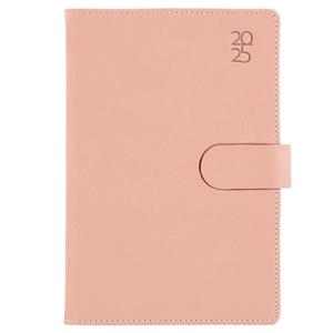 Tagebuch SPLIT täglich A5 2025 Tschechisch - Hell-Pink