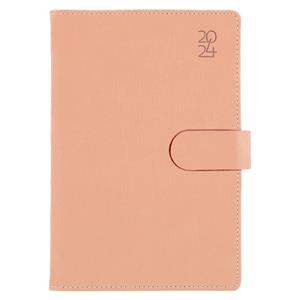 Tagebuch SPLIT täglich B6 2024 - Hell-Pink