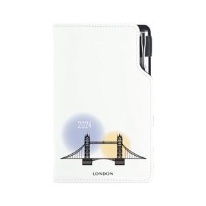 Taschentagebuch DESIGN wöchentlich A5 2024 CZ - London