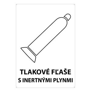 Tlakové fľaše s inertnými plynmi, plast 2mm s dierkami -148x210mm