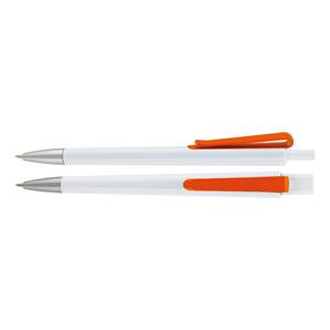 TRISHA ball Pen - white/orange