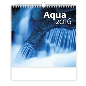 Wall Calendar 2016 Aqua