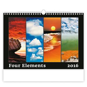 Wall Calendar 2016 Four Elements