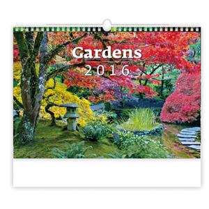 Wall Calendar 2016 Gardens