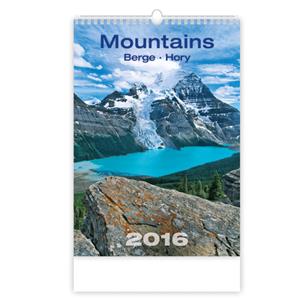 Wall Calendar 2016 Mountains