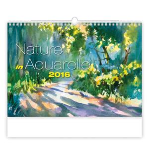 Wall Calendar 2016 Nature in Aquarelle